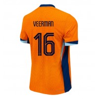 Camiseta Países Bajos Joey Veerman #16 Primera Equipación Replica Eurocopa 2024 mangas cortas